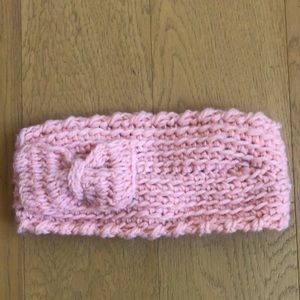 Pink Knit Headband